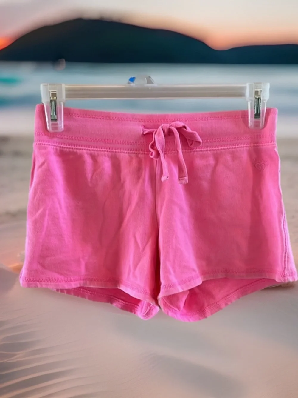 Justice Bright Pink Comfy Shorts